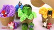 Finger Family Song Learn Colors Foam Superhero Surprise Toys Hulk Spiderman Batman Elsa Play Doh