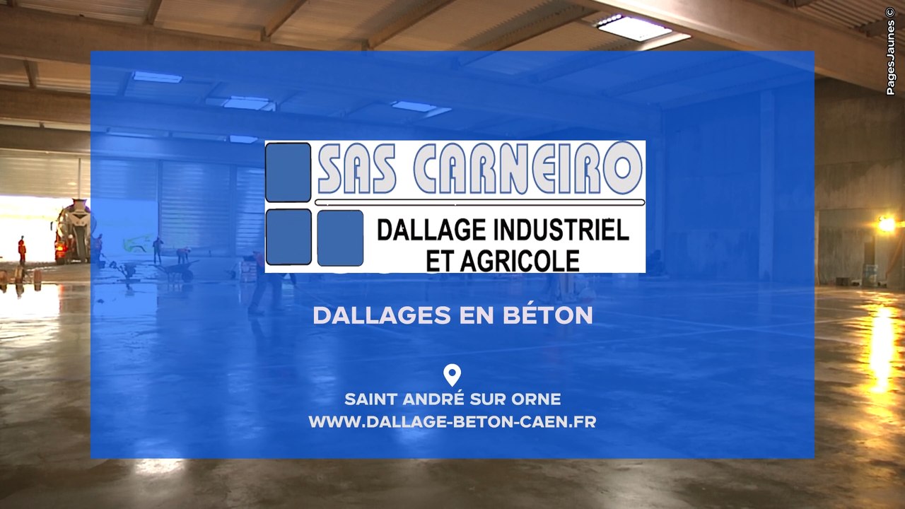 SAS Carneiro : Entreprise de Dallage industriel et agricole