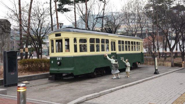 '전차 381호' 1968년 모습 그대로 복원 / YTN