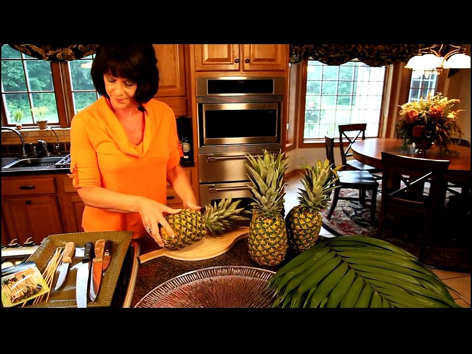 Pineapple Palm Tree Fruit Tray