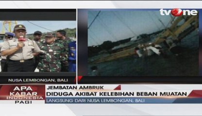 Kelebihan Beban Muatan Penyebab Ambruknya Jembatan Kuning
