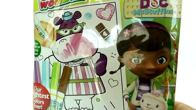 ROTULADORES MÁGICOS DE LA DOCTORA JUGUETES CON DIBUJOS SORPRESA. Color Wonder Doctora Juguetes.