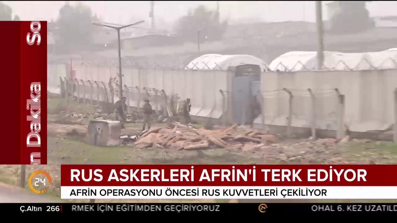 #SONDAKİKA Beklenen Afrin operasyonu öncesi kritik adım