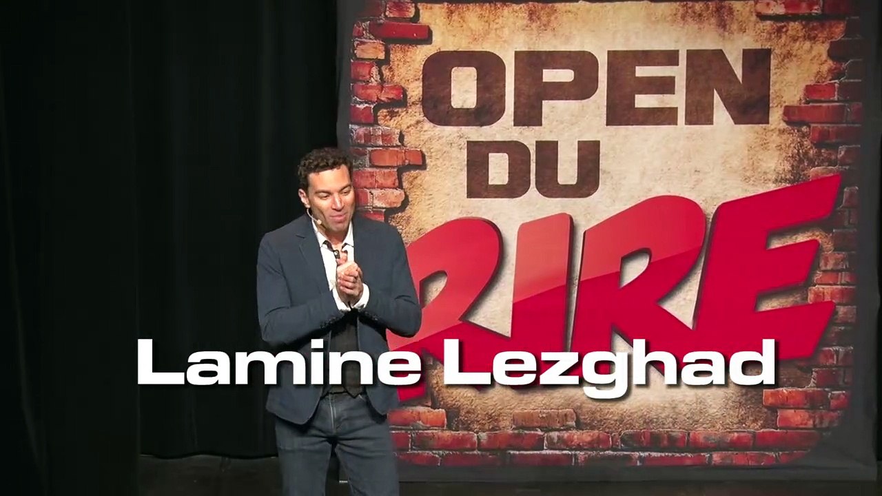 Lamine Lezghad aux Open du rire - Rire de tout