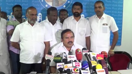 நான் ஜாலியா சொன்னேன்-பல்டியடித்த தொட்டியம் ராஜசேகரன்