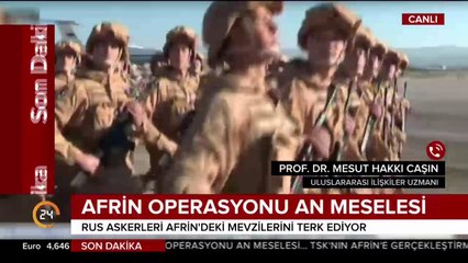 Dost kuvvetlere zarar gelmemesi için Rus birliklerinin çekildiğini