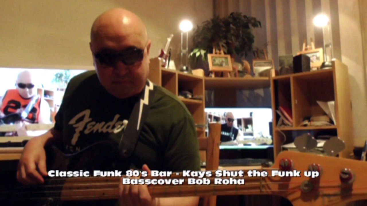Classic Funk 80's Bar - Kays Shut the Funk up HD720 m2 Basscover Bob Roha