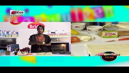 RUBRIQUE CUISINE avec ALPHIE dans Yeewu Leen du 19 Janvier 2018