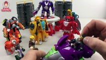 Transformers Rescue Bots New Bumblebee Jet Bot Heatwave Fire Bot Sequoia & Brushfire Toys Unboxing