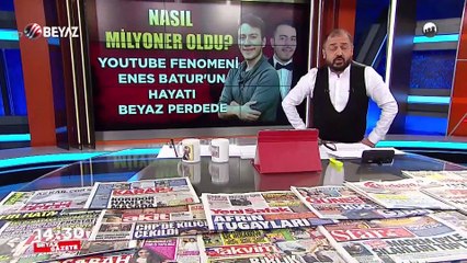Youtube fenomeni Enes Batur'un hayatı beyaz perdede