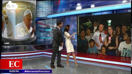 AMERICA NOTICIAS CENTRAL 19-01-2018 VISITA DEL PAPA FRANCISCO 19 DE ENERO DEL 2018