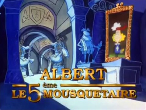 Albert le cinquième mousquetaire - Generique
