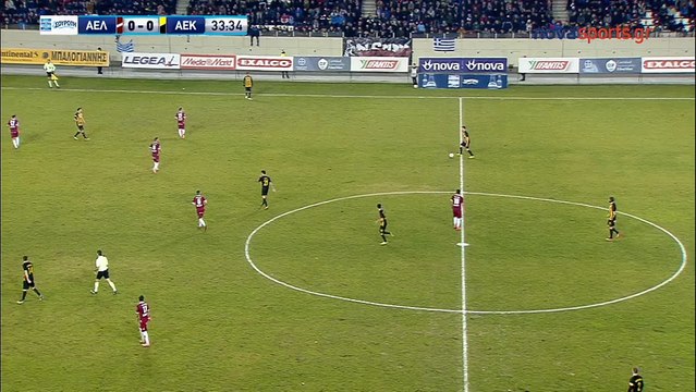 Anastasios Bakasetas AMAZING Chance - AEL Larisa vs AEK 20.01.2018