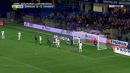 Junior Sambia Goal HD - Montpellier 1 - 1 Toulouse - 20.01.2018 (Full Replay)