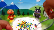 アンパンマン アニメ❤おもちゃ 手作り宝石入り巨大バスボール Big Surprise Eggs Toy Kids トイキッズ animation anpanman
