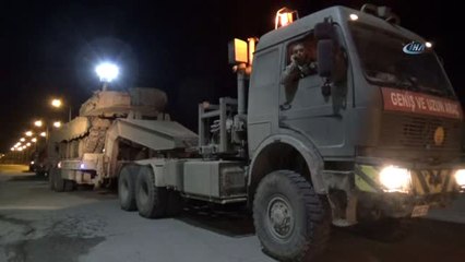 Tanklar Öncüpınar'dan Suriye'ye Geçiş Yaptı