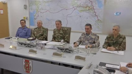 Genelkurmay Başkanı Akar 'Zeytin Dalı Harekatı'nı Böyle Yönetti