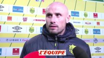 Foot - L1 - Nantes : Pallois «On est dans un temps faible»