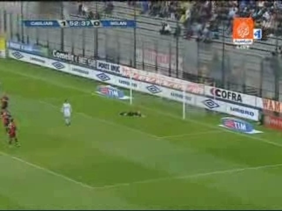 Cagliari vs Milan 1-2 Italy serie A goals highlights