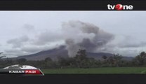 Dua kali Muntahkan Vulkanik, Gunung Sinabung Kembali Erupsi