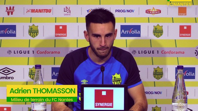 Adrien Thomasson avant FCN-FCGB