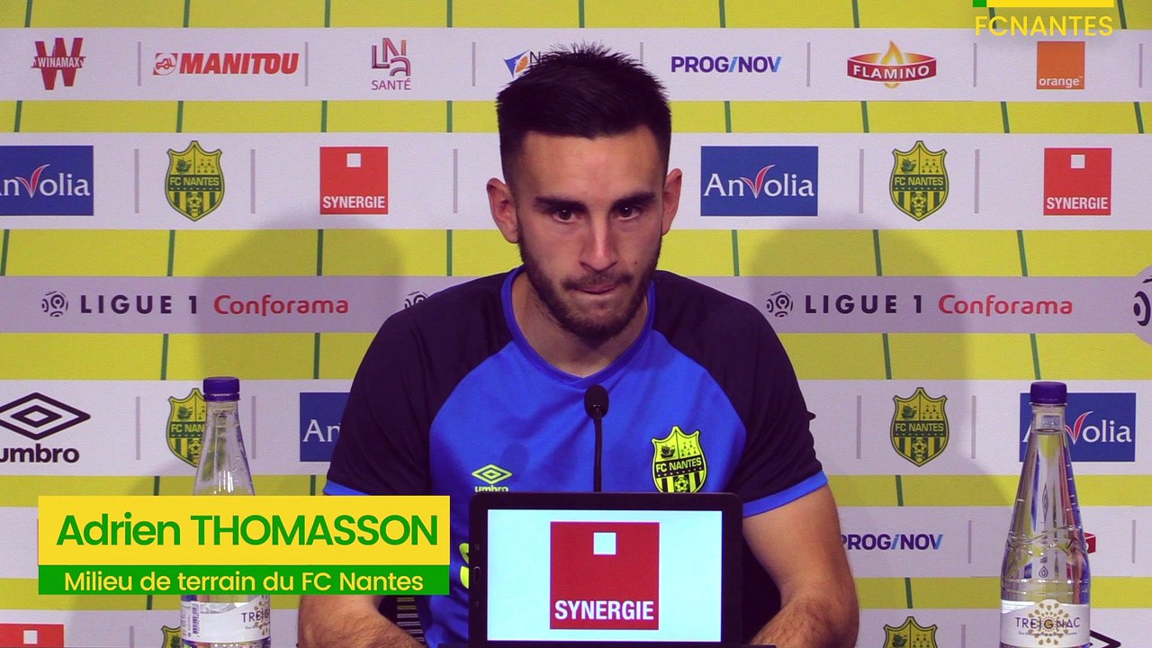 Adrien Thomasson avant FCN-FCGB