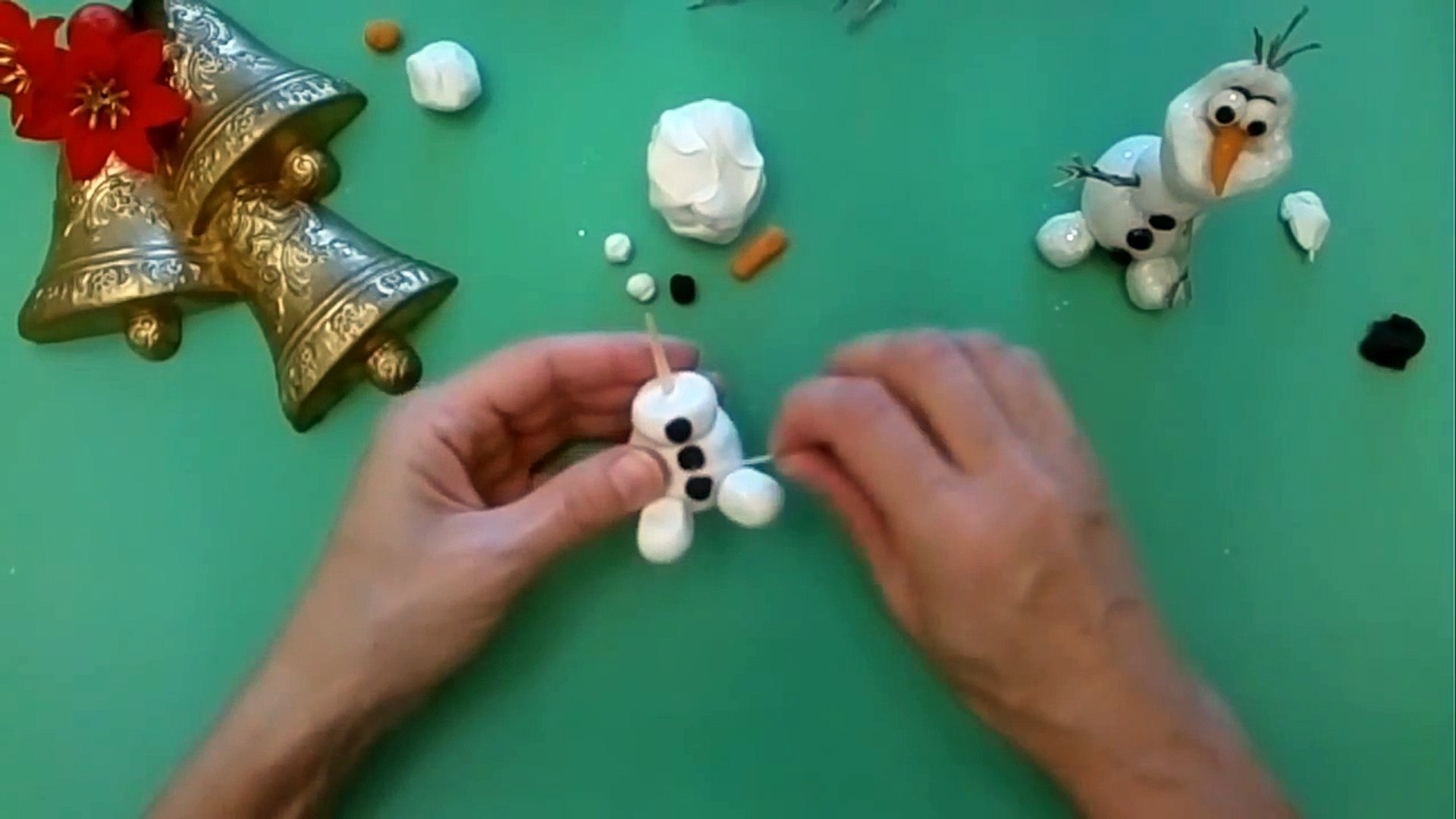 muñecos de plastilina de frozen