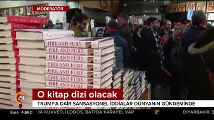 Trump'ın Beyaz Saray günlerini yazan kitap dizi olacak