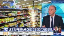 Les rayons des supermarchés se digitalisent