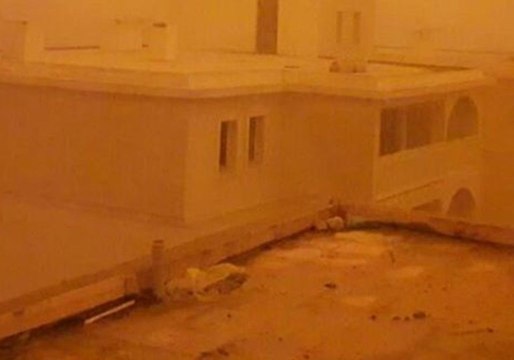 Dust Storm Immerses Turkish Town in Orange Cloud