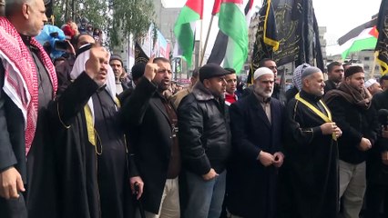 Gazze'de Kudüs protestoları