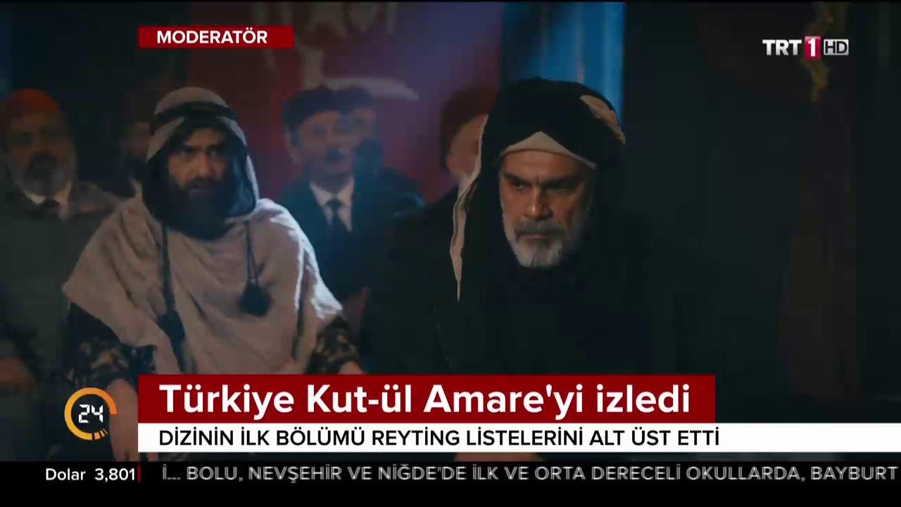 "Mehmetçik Kut-ül Amare" ilk bölümünde milyonları ekranlara kilitlendi