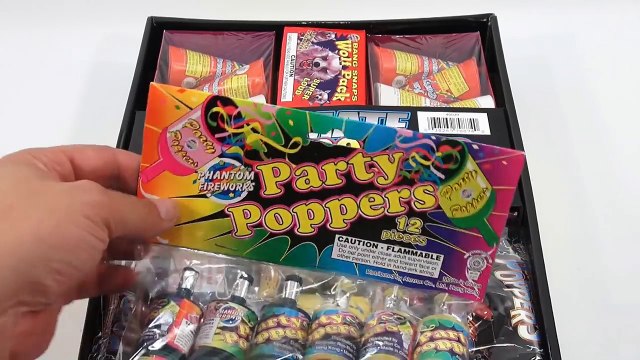 Phantom Fireworks Ultimate Party Popper Mega Pack Assortment!