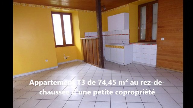 Appartement 3 pièces (RDC) - à vendre - SAINT-JEOIRE (74)