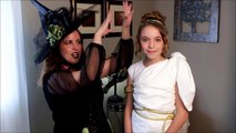 How To: Halloween Greek Goddess Costume /Hairstyle |Pretty Hair is Fun