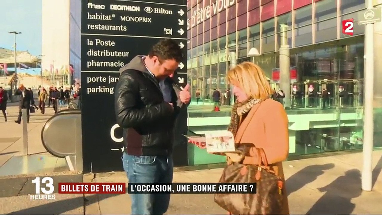 Billets de train d'occasion : une bonne affaire ?