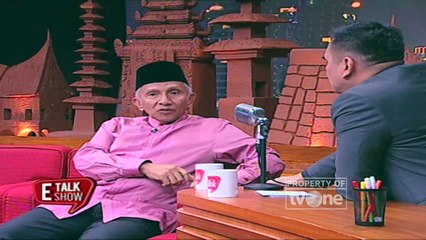 E-Talkshow tvOne Bersama Amien Rais [Part 2]