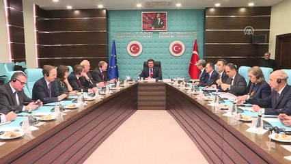 Zeybekci AB ülkelerinin büyükelçileriyle bir araya geldi (1) - ANKARA