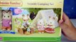 Sylvanian Families Calico Critters Seaside Camping Set Unboxing Review Play - Kids Toys