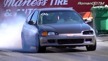 Mustang 5.0 vs Honda Civic Hatch, Drag Racing HD