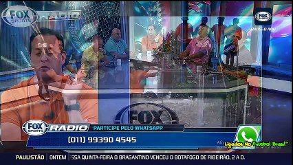 TORCEDORES SOLTAM A VOZ NO FOX SPORTS RÁDIO!! FSR 19/01/2018