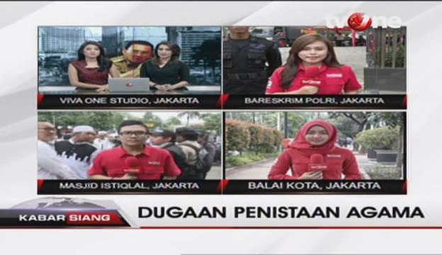 Persiapan Demo Ahok, Ribuan Massa Padati Beberapa Wilayah