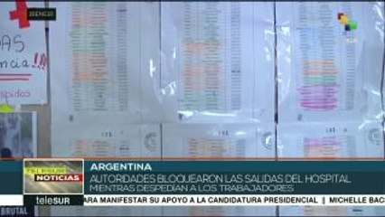 Argentina: Al menos 120 trabajadores del Hospital Posadas despedidos