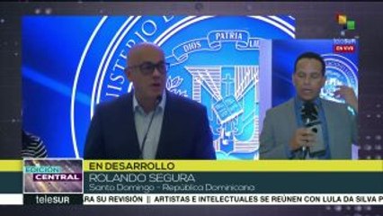 Gob. venezolano cumple con diálogo en República Dominicana