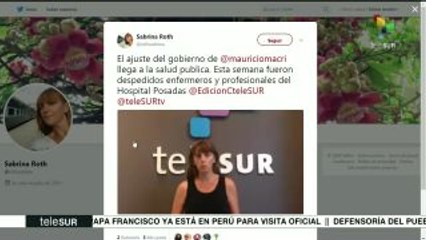 Ola de despidos alcanza a instituciones de salud en Argentina