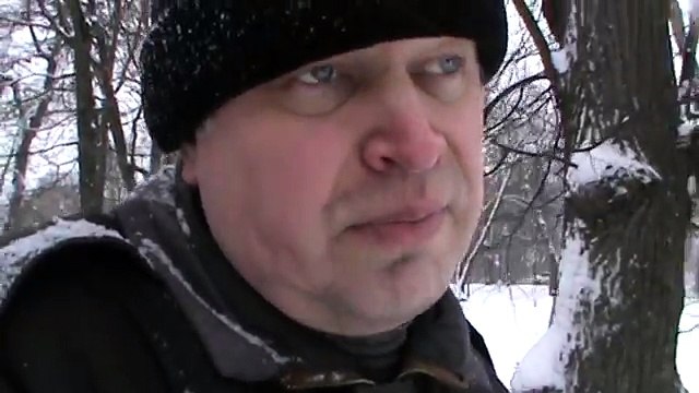 Я Геннадий Горин гуляю в городском парке, зима, город Орёл