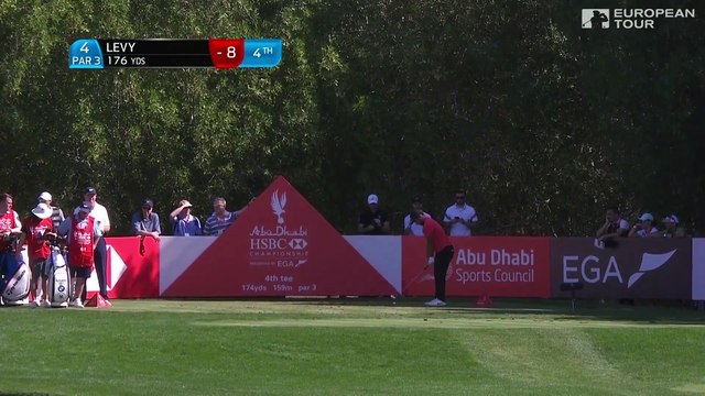 Abu Dhabi HSBC Championship (T2) : la réaction d'Alexander Levy
