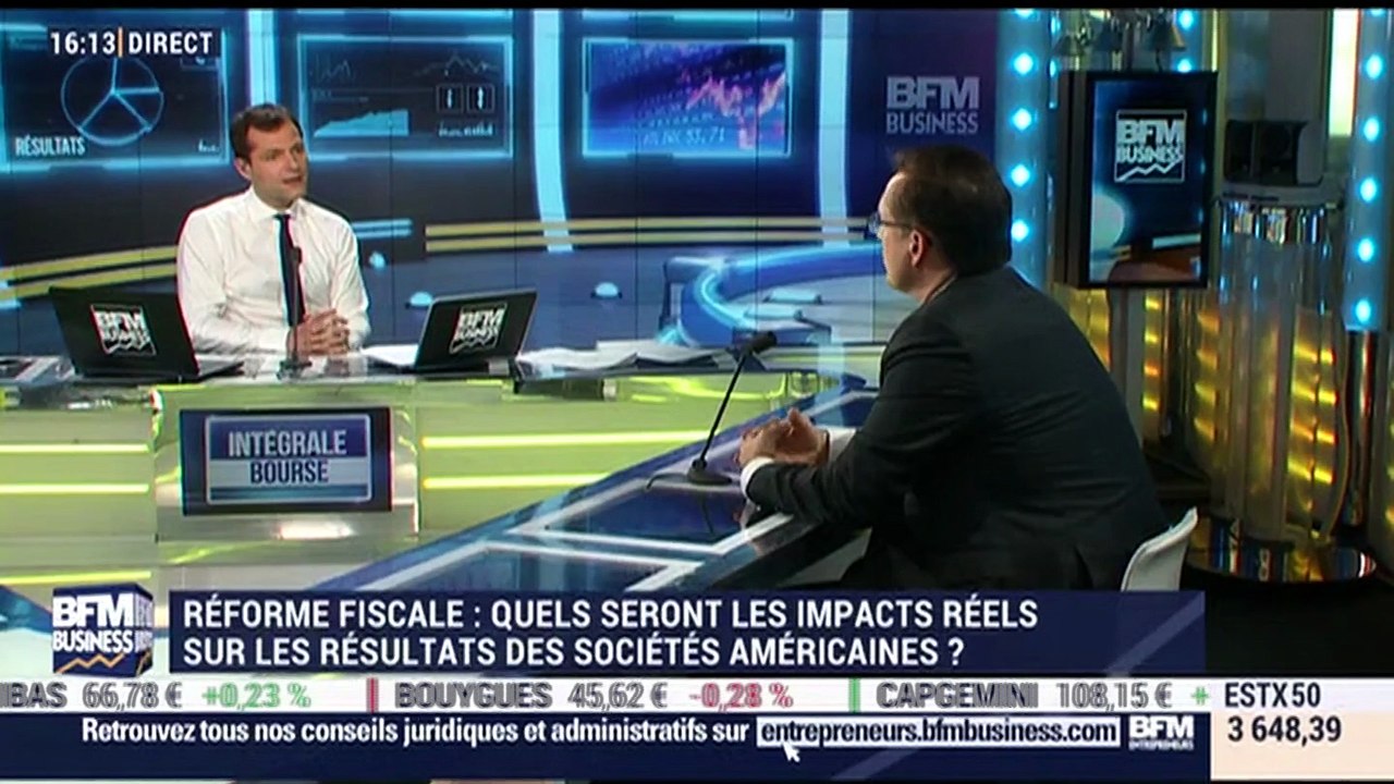 L'actu macro: quels seront les impacts réels de la réforme fiscale sur les résultats des sociétés américaines ? - 19/01