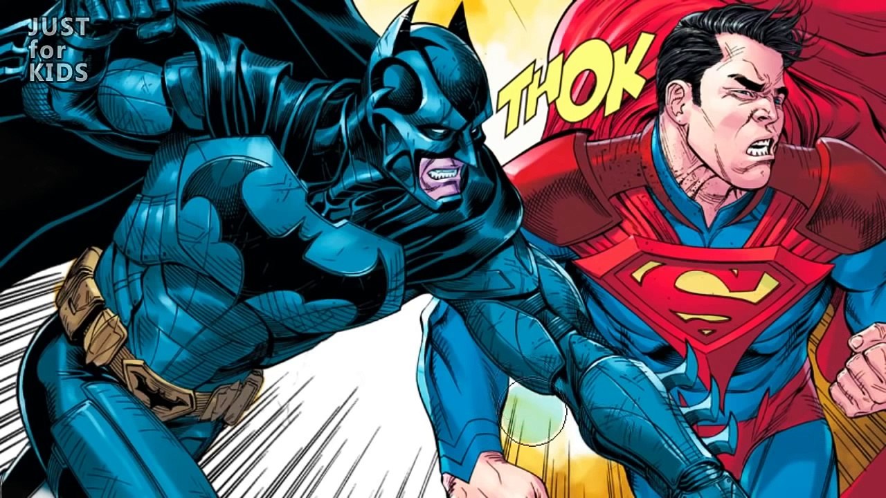 BATMAN - Coloring Book - w/ Superman Hulk Robin and Joker