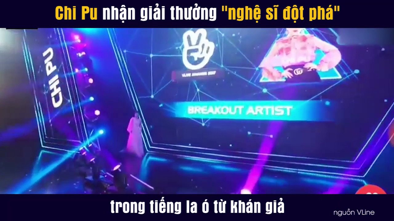 Chi Pu nhận giải thưởng "nghệ sĩ đột phá" trong tiếng la ó từ khán giả